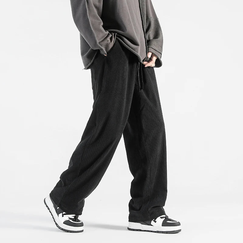Bequeme Jogginghose für Damen aus Cord warm und lässig ideal für Freizeit 6