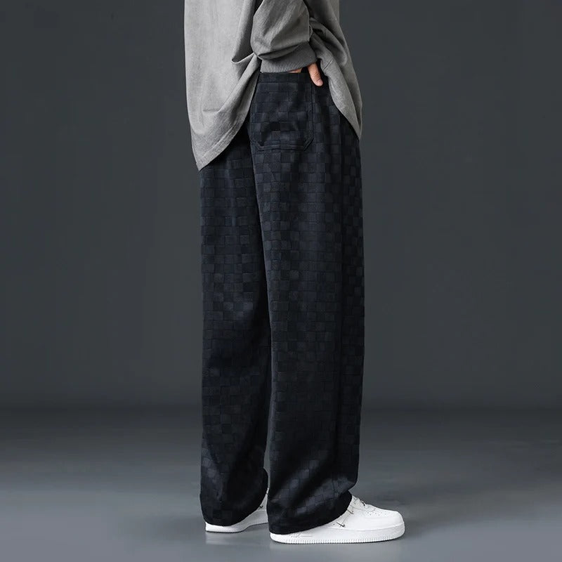 Bequeme Jogginghose für Damen aus Cordstoff winterlich lockere Passform 1