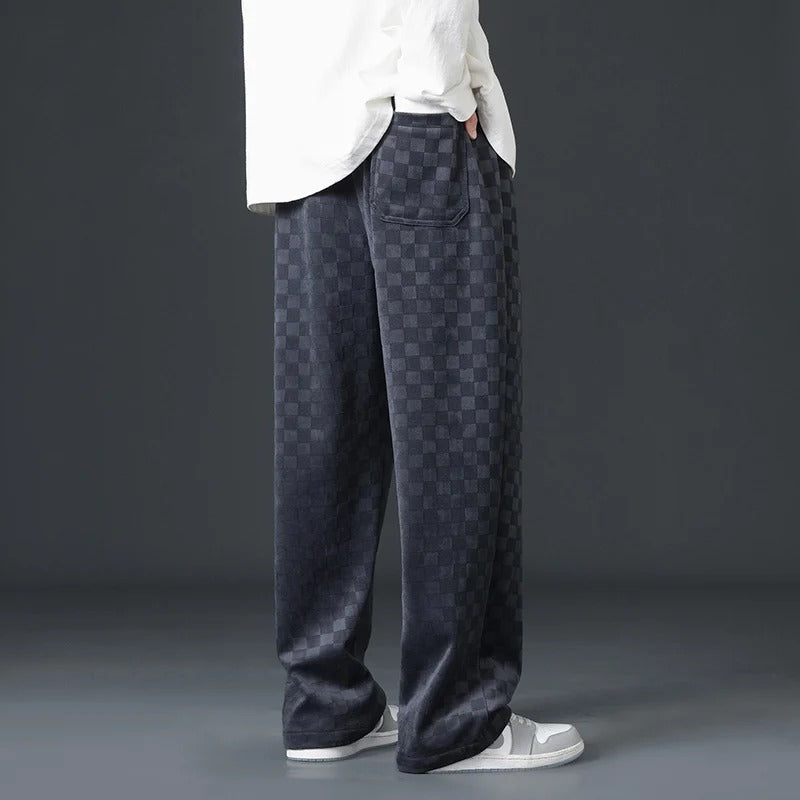 Bequeme Jogginghose für Damen aus Cordstoff winterlich lockere Passform 3