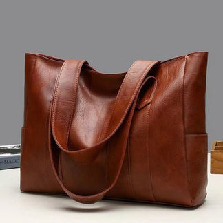 Elegante Umhängetasche für Damen aus hochwertigem Leder vintage praktisch 0