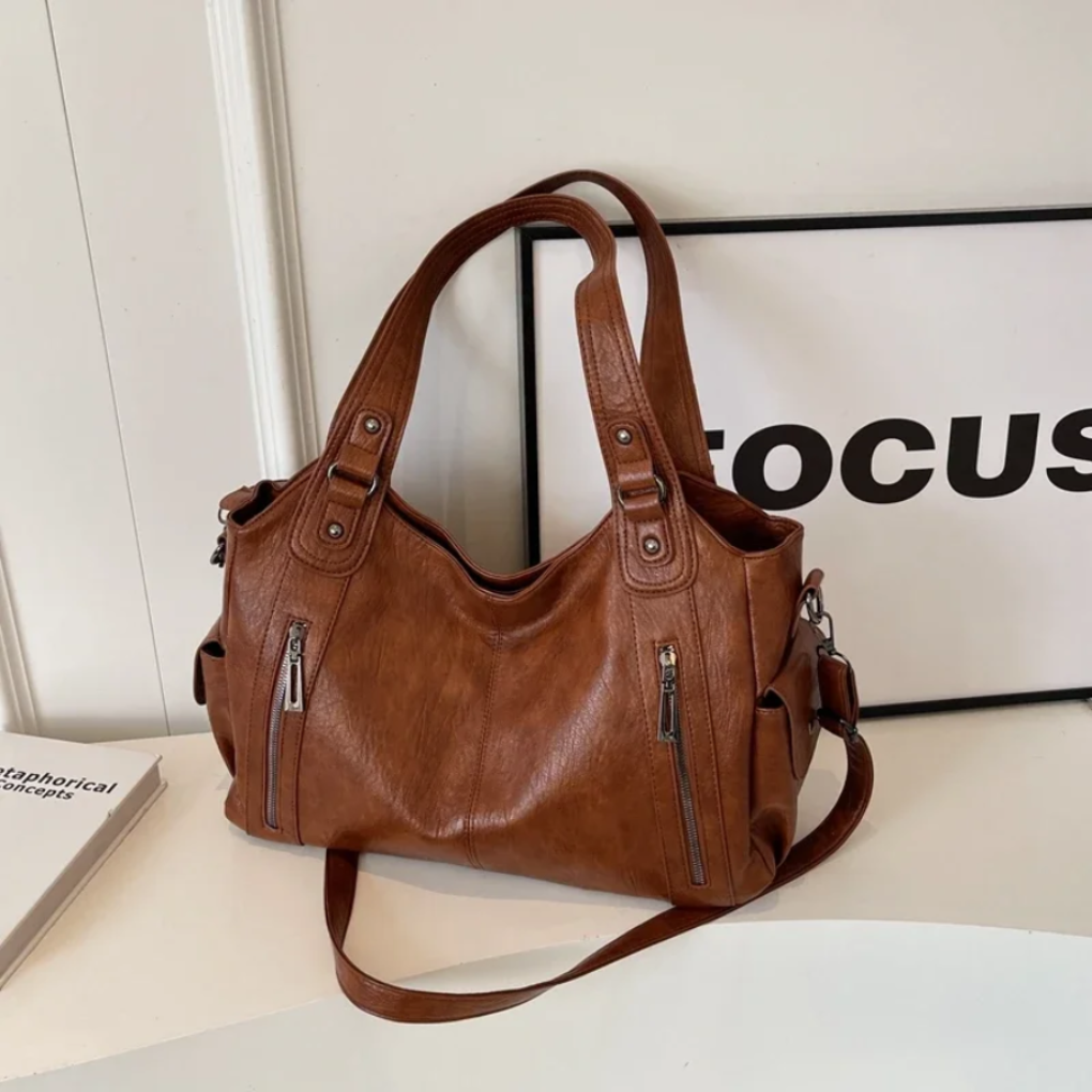 Elegante Umhängetasche für Damen aus veganem Leder vielseitig geräumig und stilvoll 2