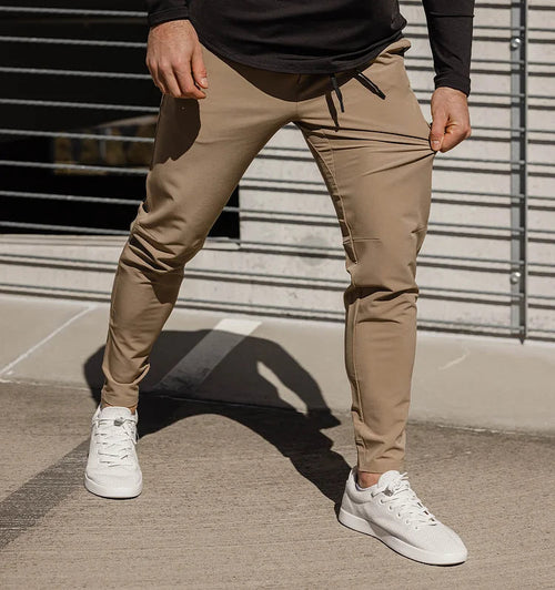 Matteo | Elegante Anzughose Herren Schwarz Slim Fit 1
