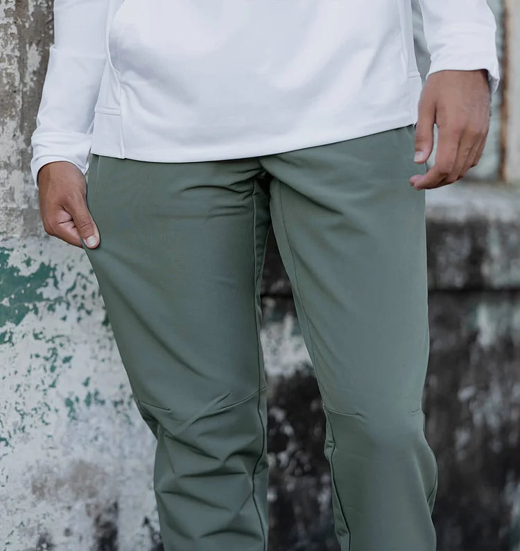 Matteo | Elegante Anzughose Herren Schwarz Slim Fit 3