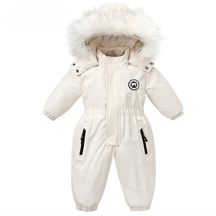 Warm Baby Overall for Toddlers Waterproof with Hood Winter Lightweight 9
