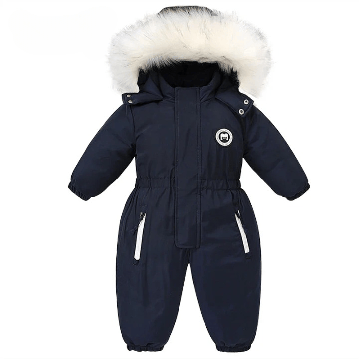 Warm Baby Overall for Toddlers Waterproof with Hood Winter Lightweight 11
