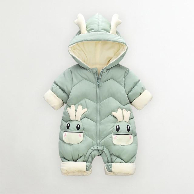 Cozy Snow Suit for Baby warm breathable winterproof with zipper 2