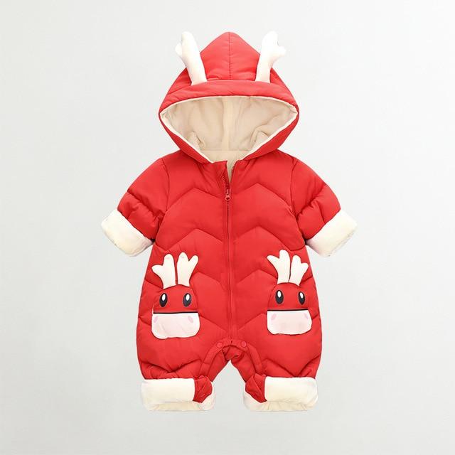 Cozy Snow Suit for Baby warm breathable winterproof with zipper 3