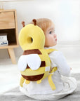 Soft Baby Headguard for Unisex Adjustable Breathable Protection 4