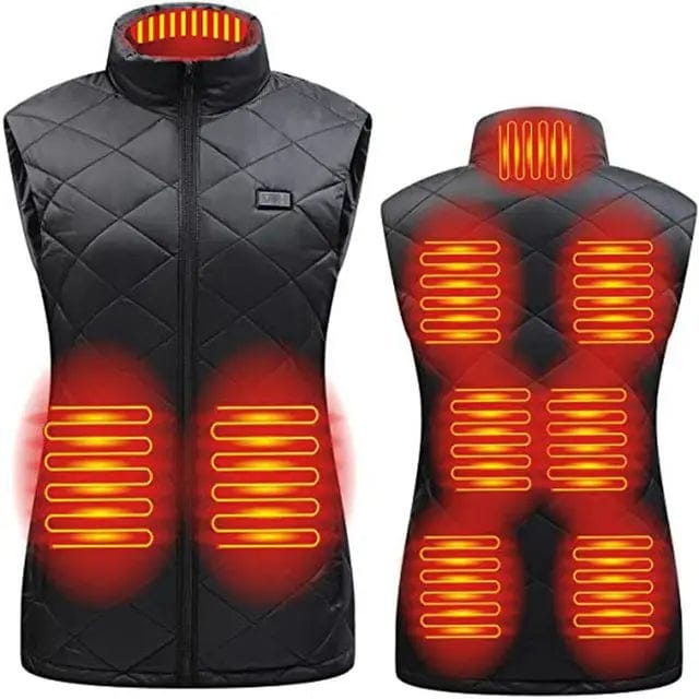 Elegant Heated Vest for Women flexible breathable autumn winter USB rechargeable 1