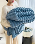 Heavenly Fleece Blanket for Unisex All Seasons Soft Fluffy Versatile Comfort 11