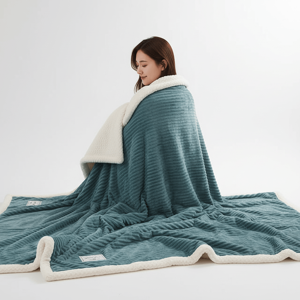 Cozy Fleece Blanket für Unisex leicht vielseitig ideal für Winter und Outdoor 15