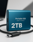 Compact Portable SSD Drive for Everyone 2TB External Shockproof High Speed 2