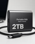 Compact Portable SSD Drive for Everyone 2TB External Shockproof High Speed 1