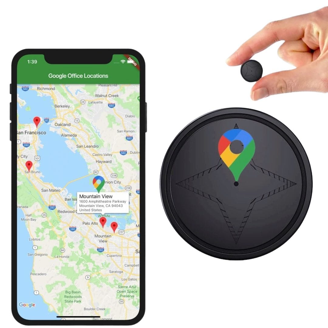 Compact GPS Tracker for Vehicles magnetic weatherproof real-time tracking 2