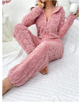Cozy Fleece Jumpsuit for Women Warm Soft Comfortable Home 10