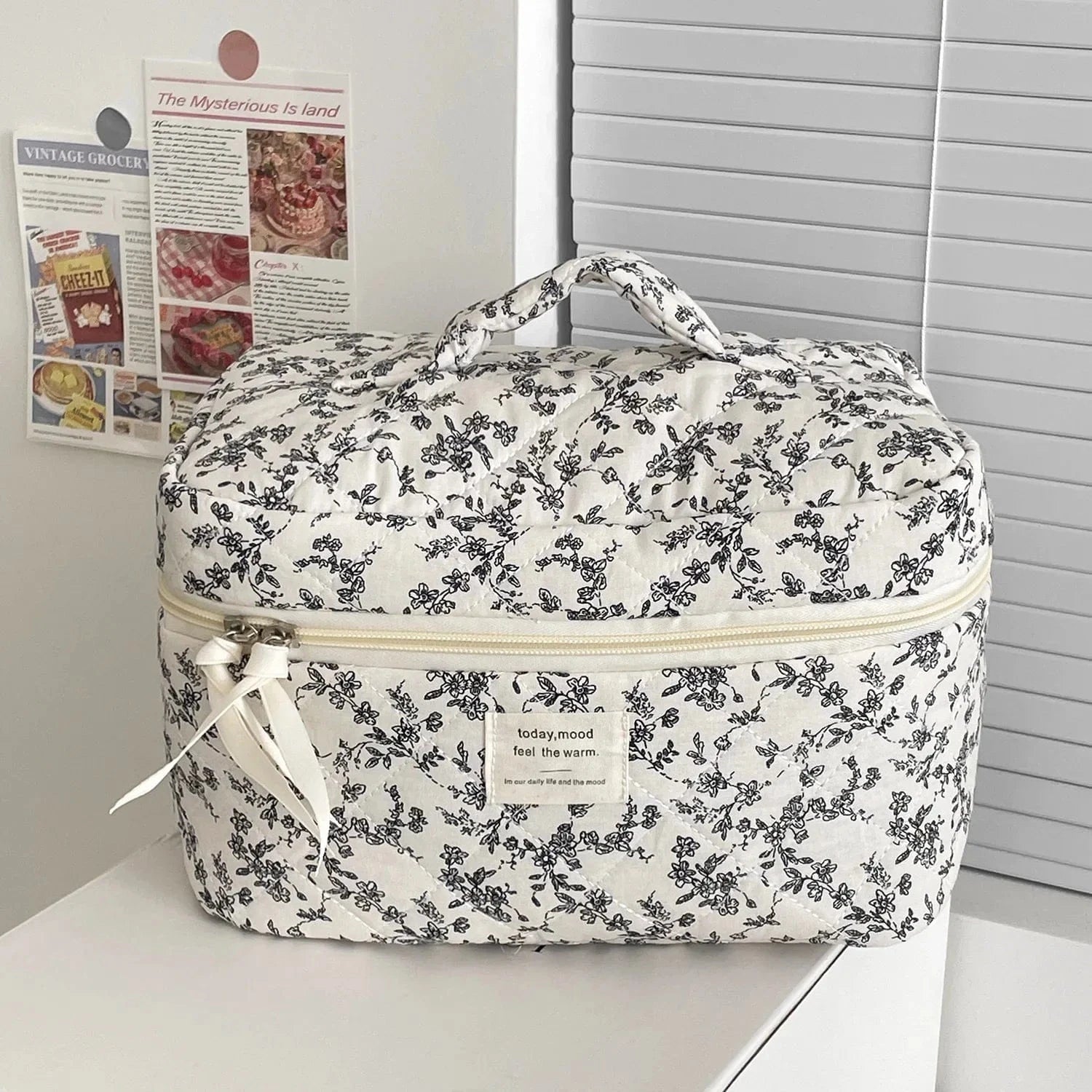 Pavoco Handtaschen A Coza | geräumige Kosmetik-Handtasche für Damen langlebig