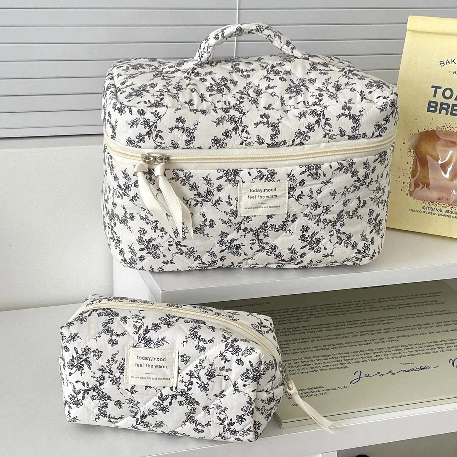 Pavoco Handtaschen Coza | geräumige Kosmetik-Handtasche für Damen langlebig