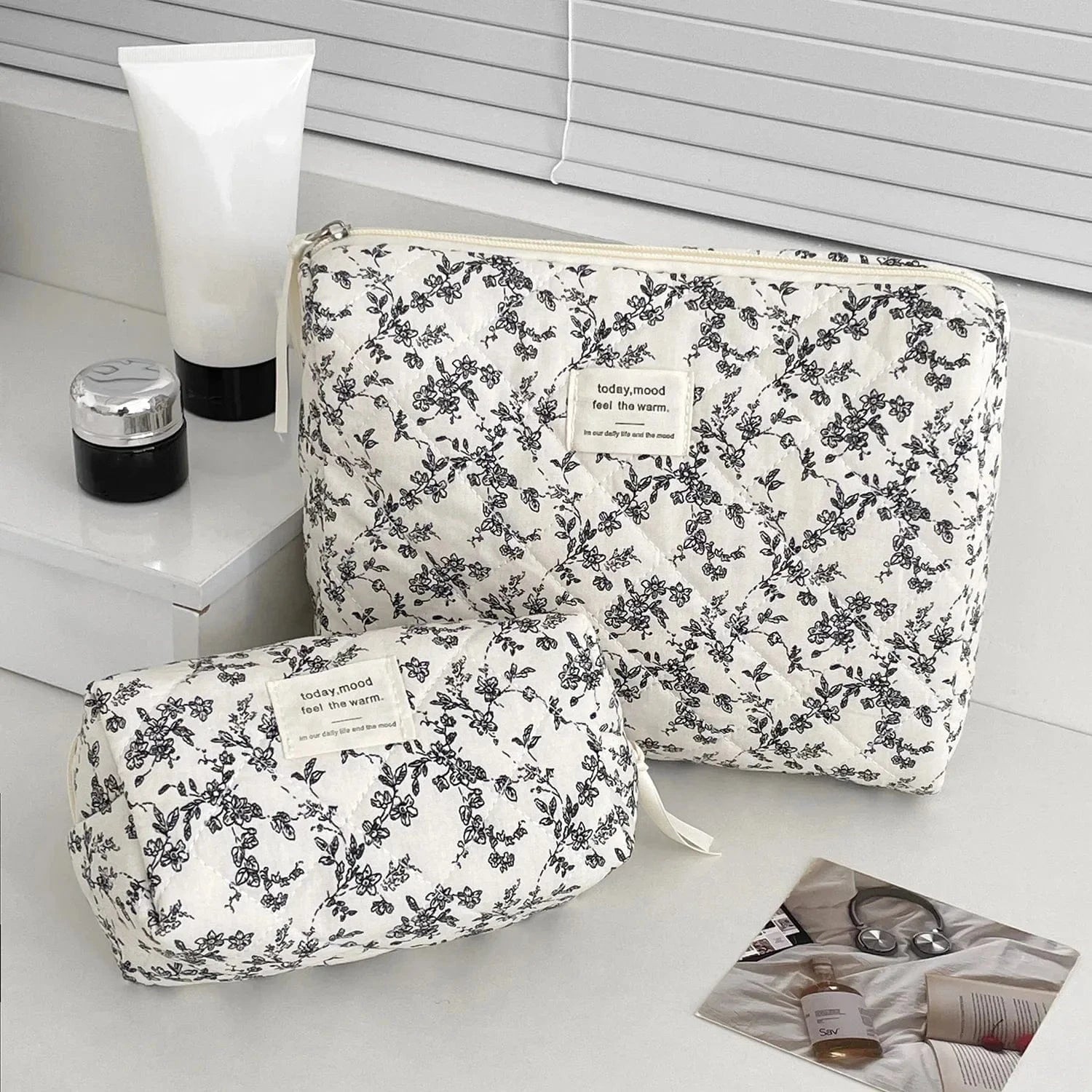 Pavoco Handtaschen Coza | geräumige Kosmetik-Handtasche für Damen langlebig