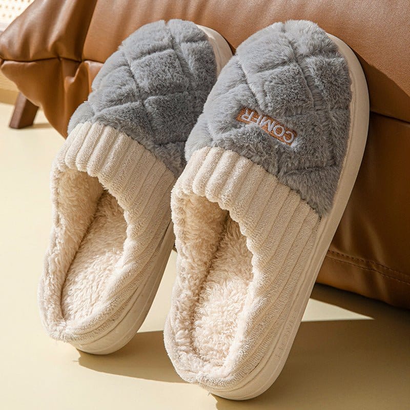 Warm Plush Slippers for Women Non-Slip Waterproof Winter 8