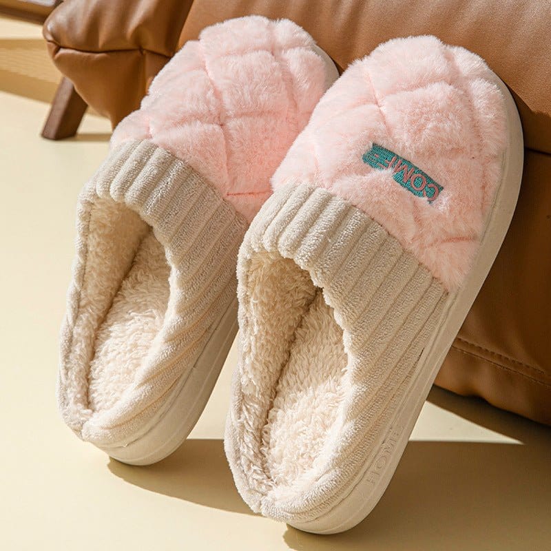 Warm Plush Slippers for Women Non-Slip Waterproof Winter 9