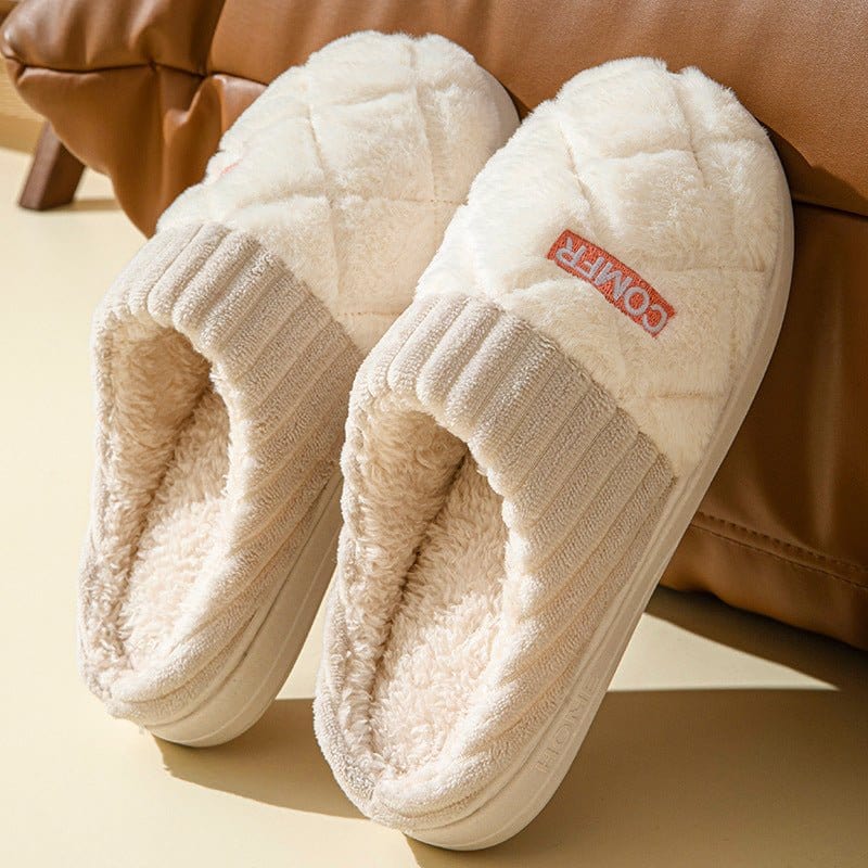 Warm Plush Slippers for Women Non-Slip Waterproof Winter 10