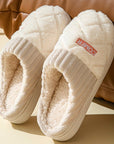 Warm Plush Slippers for Women Non-Slip Waterproof Winter 10