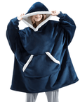 Cozy Oversized Hoodie Blanket for Women Fleece Winter Comfortable 2