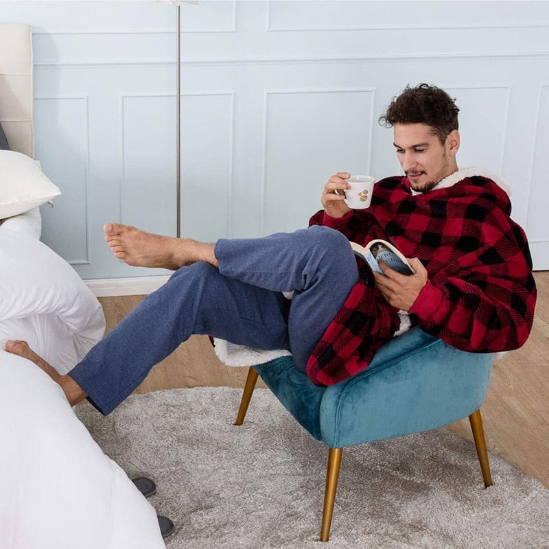 Cozy Hoodie for Unisex Soft with Hood and Pockets Ideal for Home 5