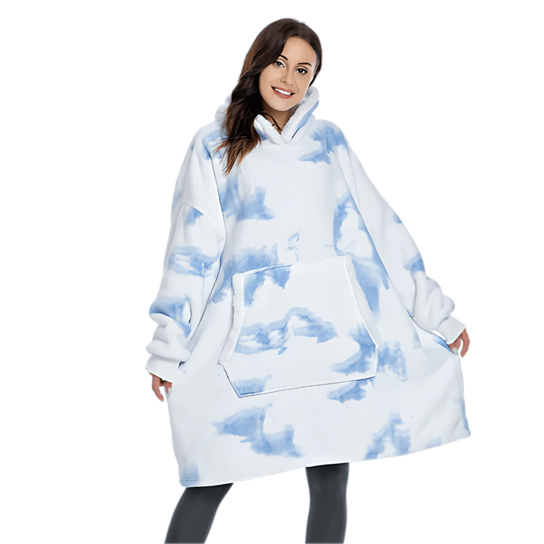 Cozy Oversized Hoodie Blanket for Women Fleece Winter Comfortable 6