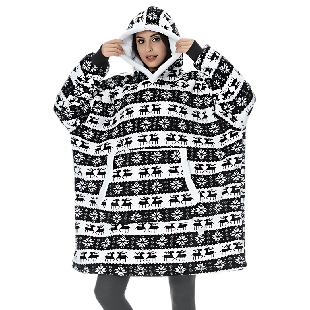 Cozy Oversized Hoodie Blanket for Women Fleece Winter Comfortable 11