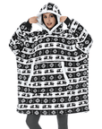 Cozy Oversized Hoodie Blanket for Women Fleece Winter Comfortable 11