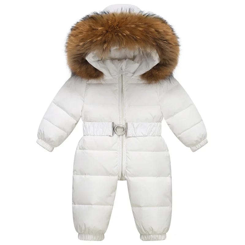 Warm Winter Overall for Kids waterproof with Hood elastic Waist 6