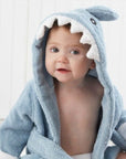 Soft Hooded Bathrobe for Kids Cotton Cute Animal Design 1