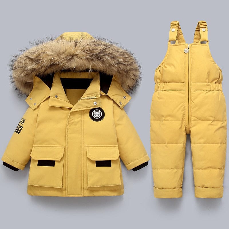 Cozy Insulated Jacket Set for Kids Winter Ready Stylish 1