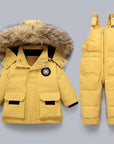 Cozy Insulated Jacket Set for Kids Winter Ready Stylish 1