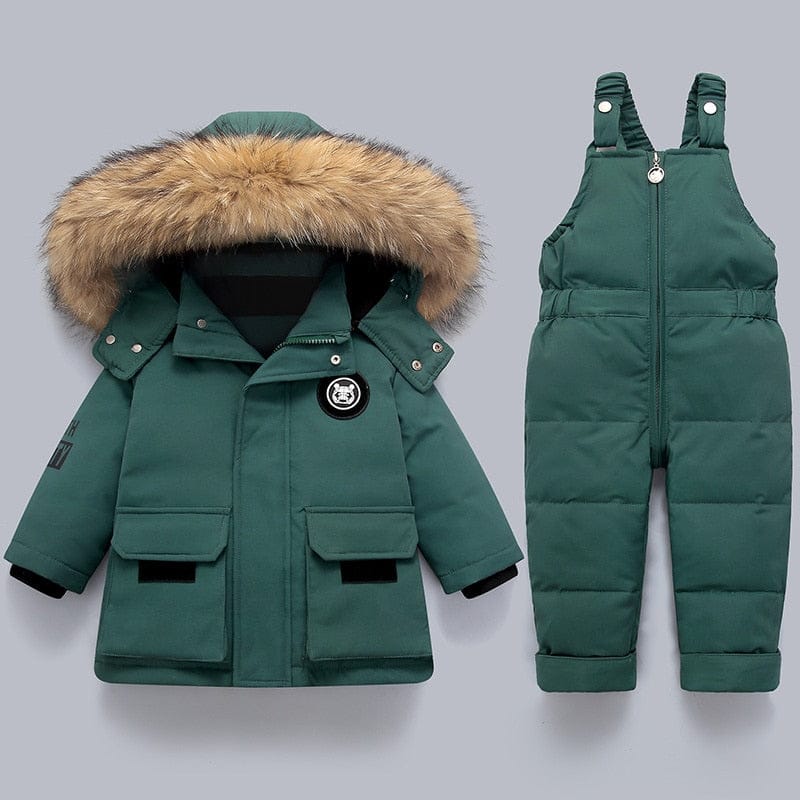 Cozy Insulated Jacket Set for Kids Winter Ready Stylish 6