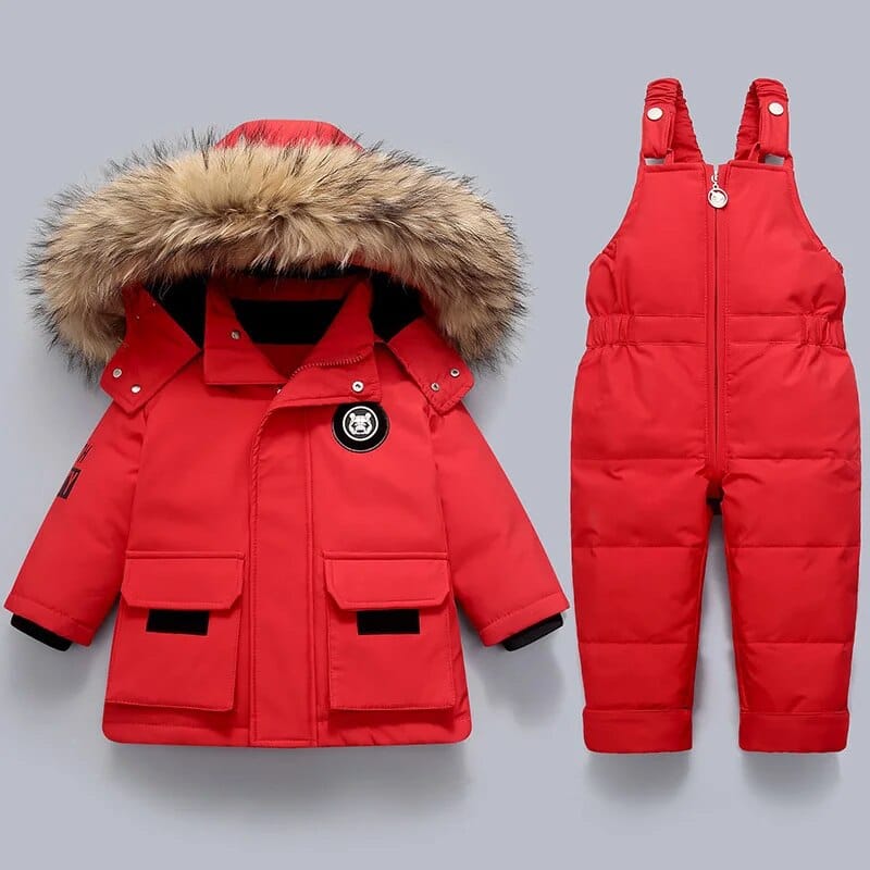 Cozy Insulated Jacket Set for Kids Winter Ready Stylish 4