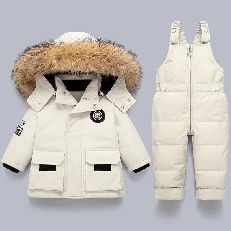Cozy Insulated Jacket Set for Kids Winter Ready Stylish 2