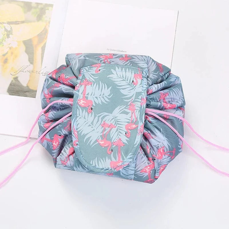 Pavoco Kosmetiktaschen Flamingo Luca wasserdichter Make-up Beutel für Damen kompakt
