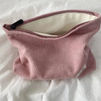 Pavoco Kosmetiktaschen Lena große Cord Kosmetiktasche für Damen robust