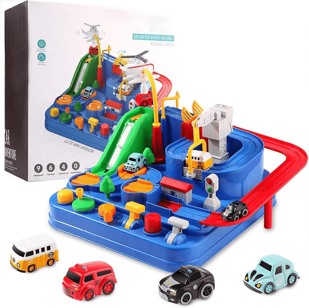 Interactive Racing Track for Kids Educational Colorful Fun 2