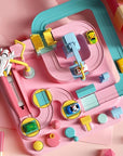 Interactive Racing Track for Kids Educational Colorful Fun 7