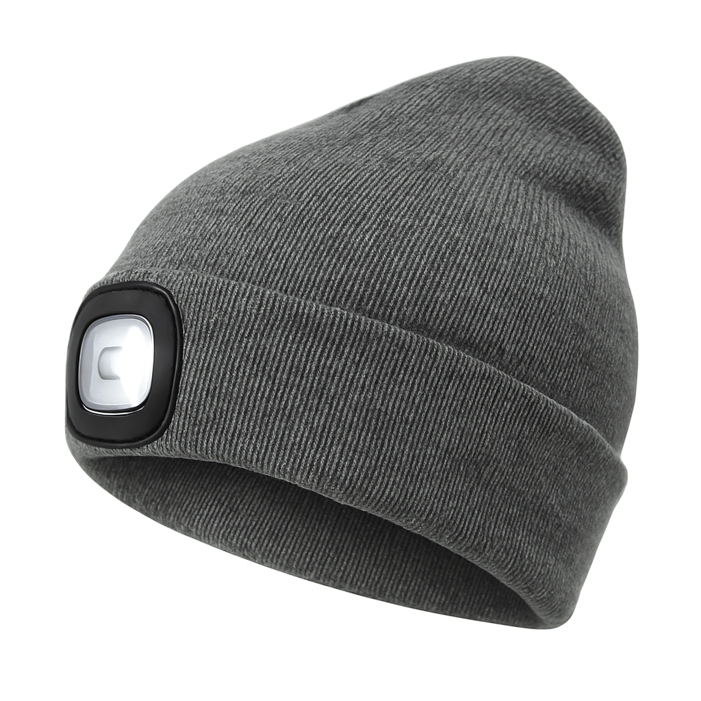 Warm LED Beanie for Unisex Rechargeable Outdoor Winter 1