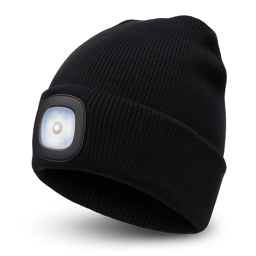 Warm LED Beanie for Unisex Rechargeable Outdoor Winter 12