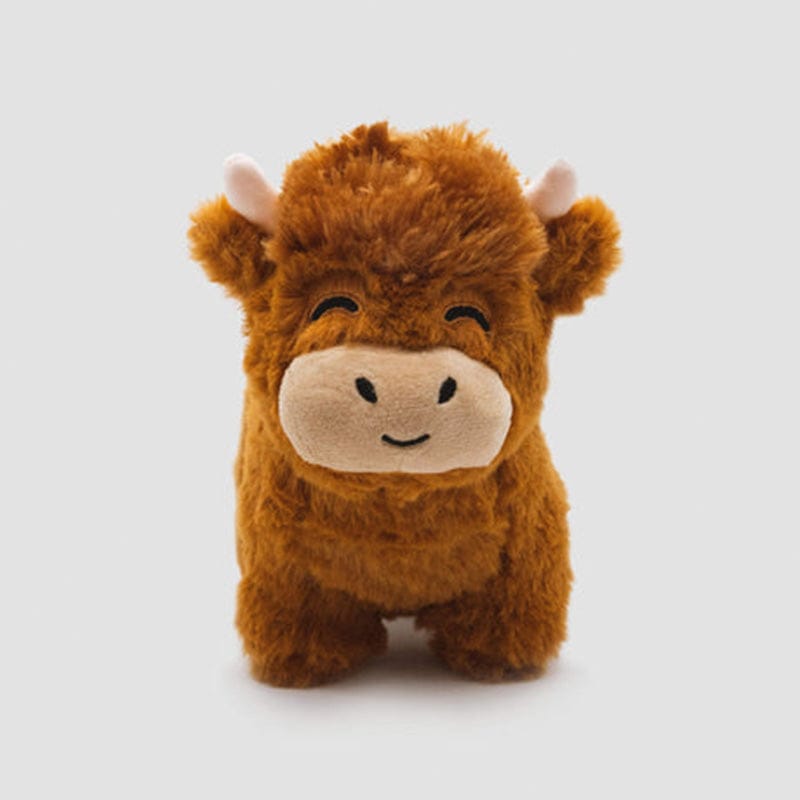 Charming Plush Toy for Kids Soft Highland Cow Decorative 2