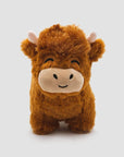 Charming Plush Toy for Kids Soft Highland Cow Decorative 2