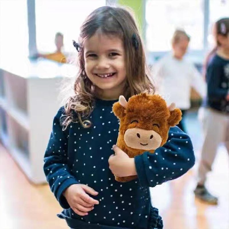 Charming Plush Toy for Kids Soft Highland Cow Decorative 5