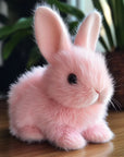 Soft Plush Bunny Toy for Kids Realistic Durable Decorative 1