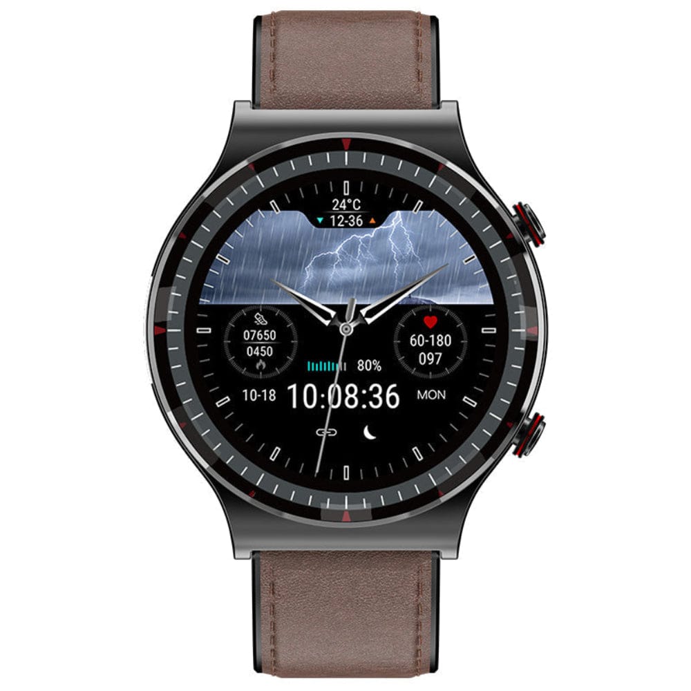 Elegant Smartwatch for Men with EKG Heart Rate Sleep Analysis Waterproof 6