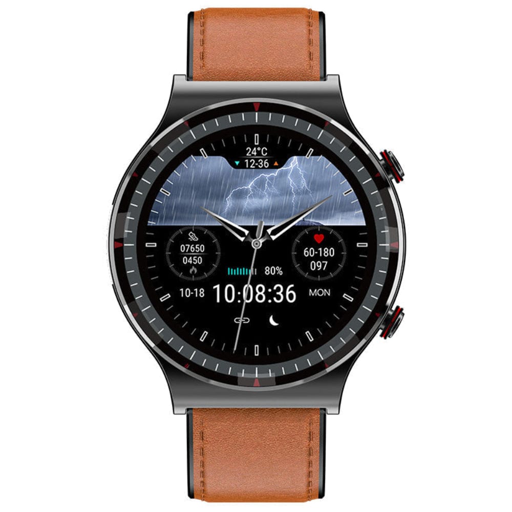 Elegant Smartwatch for Men with EKG Heart Rate Sleep Analysis Waterproof 9
